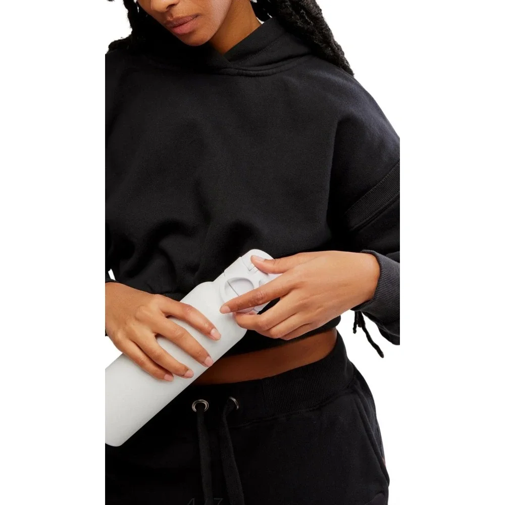NWT‎ FREE PEOPLE | FP Movement Snow Flow Hoodie, Sz XS